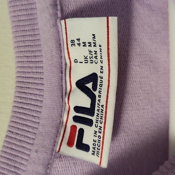 Fila  Lilac Sweatshirt - Picture 3 of 5